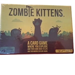 ZOMBIE KITTENS Card Game - Last Player Alive Wins NEW